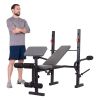 Standard Weight Bench Exercise and Weightlifting Bench;  Adjustable Incline Seat