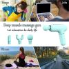 Massage Gun Portable Body Muscle Massager Deep Tissue Percussion Massage Gun for Pain Relief (Watercolor)