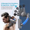 Percussive muscle massage gun is suitable for muscle relaxation of athletes