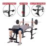 Standard Weight Bench Exercise and Weightlifting Bench;  Adjustable Incline Seat