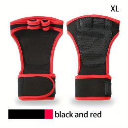 Fitness Gloves Dumbbell Weightlifting Exercise Sports Non-slip Wear-resistant Training Half-finger Extended Wrap Wrist Guard Gloves (Color: Fitness Without Finger)